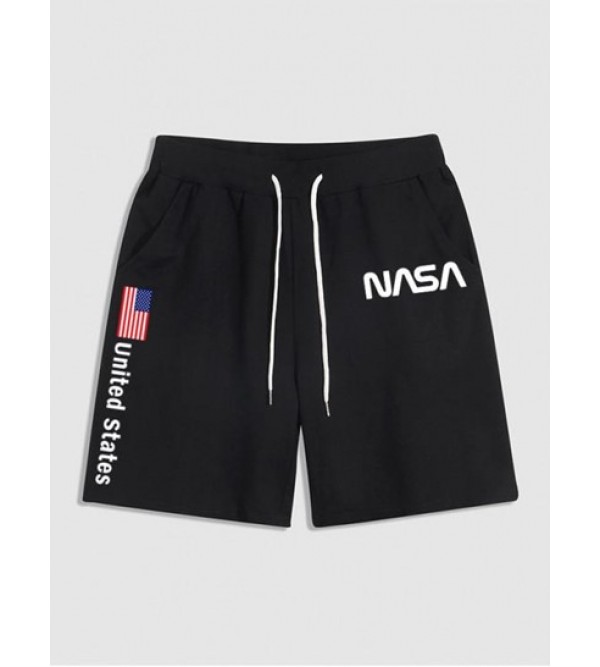 100% Cotton Streetwear Graphic Sweat Shorts