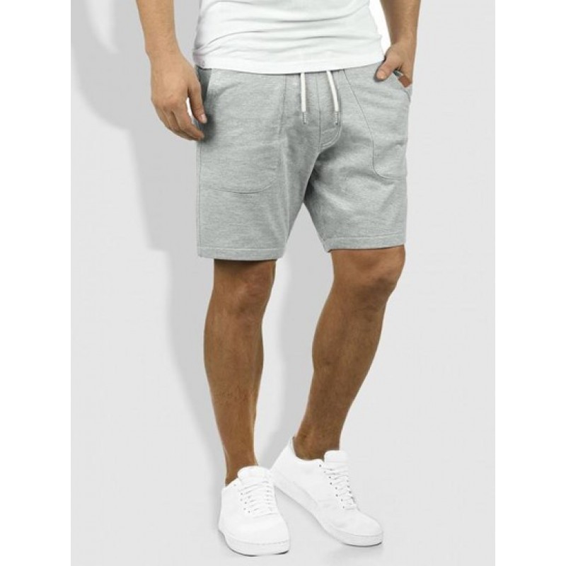 Patch Design Sweat Shorts