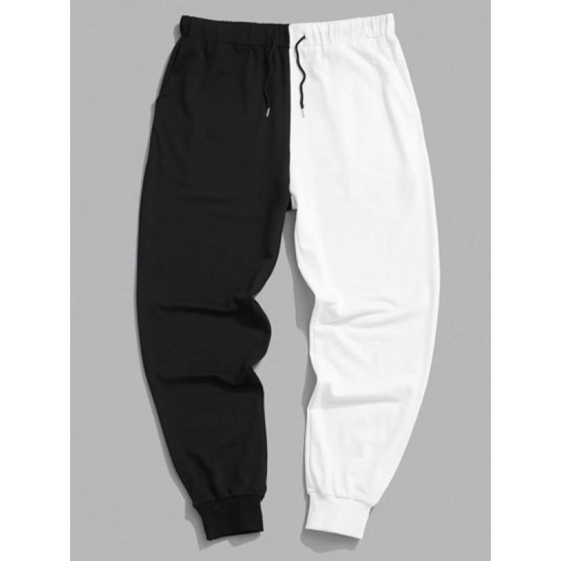 Two Tone Jogger Sweatpants