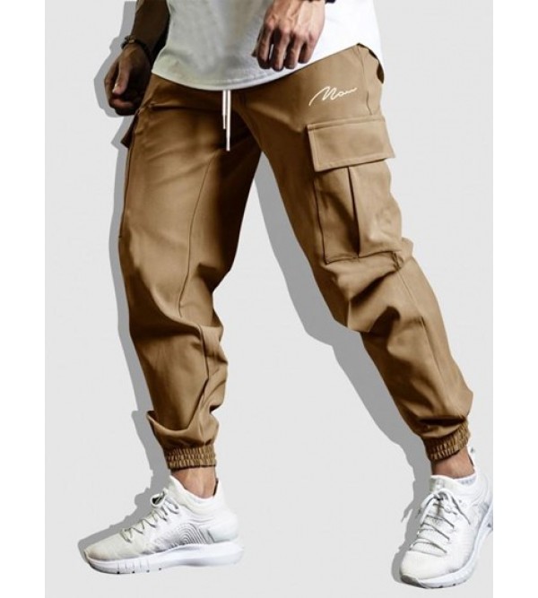 Drawstring Jogger Cargo Pants