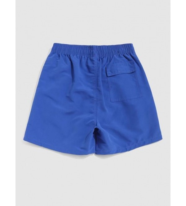 Colorblock Spliced Stripe Casual Shorts Colorblock Spliced Stripe Casual Shorts