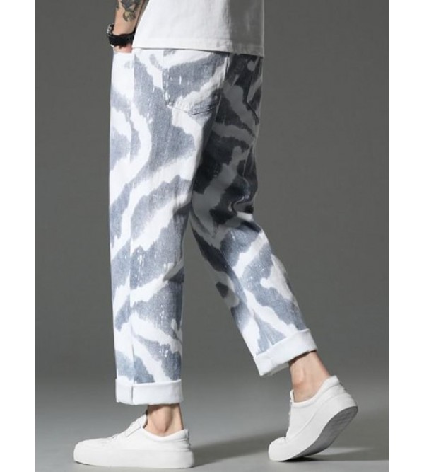 Bleach Wash Wide Leg Jeans Bleach Wash Wide Leg Jeans