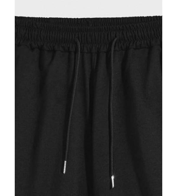 CALIFORNIA Print Casual Drawstring Shorts CALIFORNIA Print Casual Drawstring Shorts