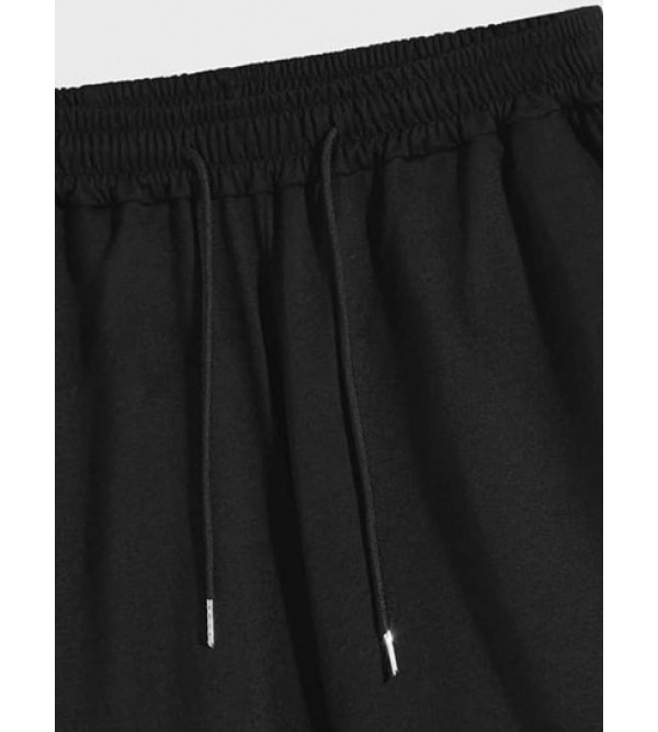 Handwriting California Letter Print Casual Shorts Handwriting California Letter Print Casual Shorts