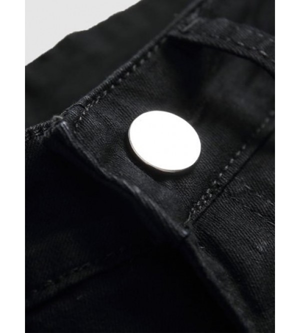 Colored Striped Stretchy Zipper Fly Jeans Colored Striped Stretchy Zipper Fly Jeans