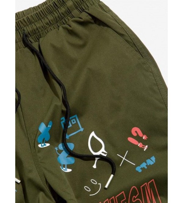 Made In China Letter Graffiti Graphic Y2K Aesthetic Pants