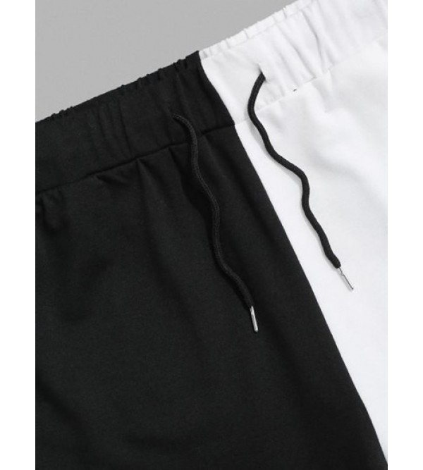 Two Tone Jogger Sweatpants