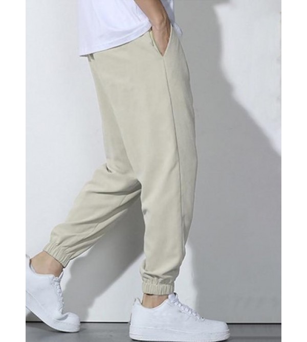 Drawstring Pocket Jogger Pants Drawstring Pocket Jogger Pants