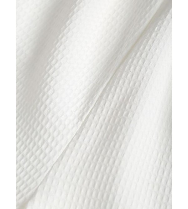 Solid Color Pocket Drawstring Casual Shorts