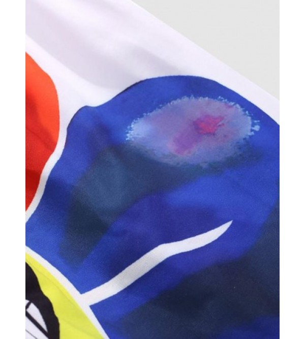 Naughty Miser Face Flower Shorts