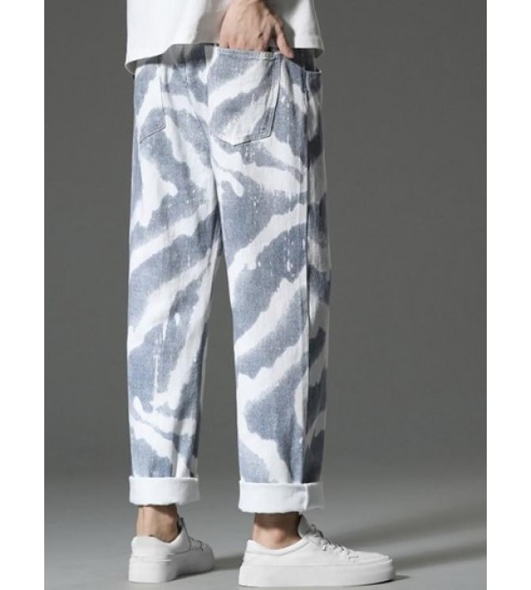 Bleach Wash Wide Leg Jeans Bleach Wash Wide Leg Jeans