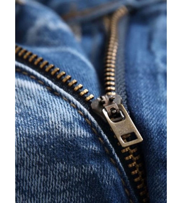 Branch Pattern Light Wash Jeans Branch Pattern Light Wash Jeans