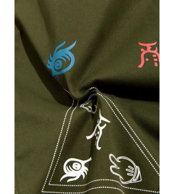 Made In China Letter Graffiti Graphic Y2K Aesthetic Pants