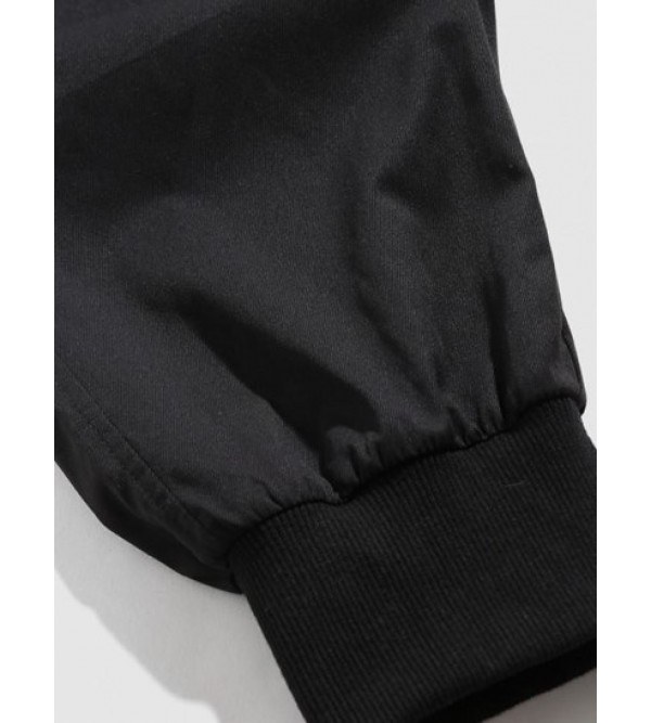 Patch Design Jogger Cargo Pants