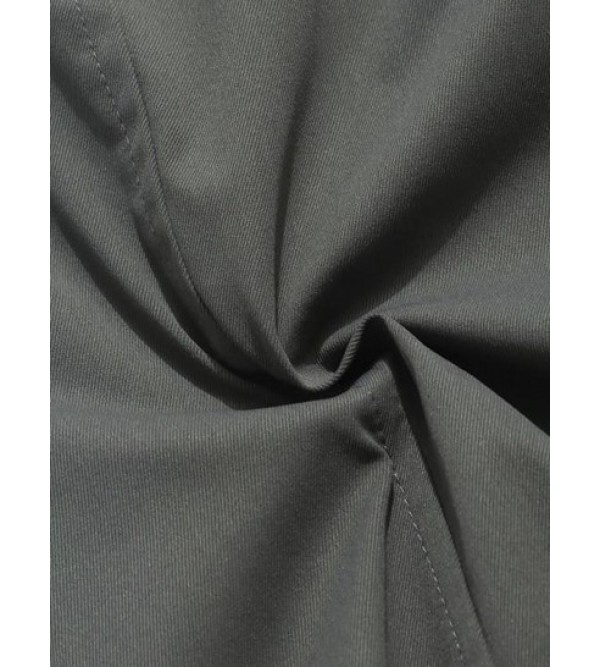 Letters Print Toggle Drawstring Cropped Casual Pants