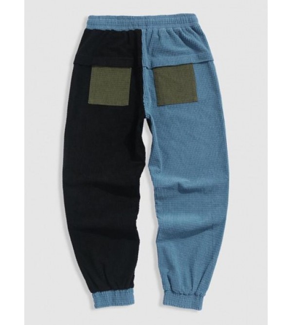 Colorblock Corduroy Jogger Pants Colorblock Corduroy Jogger Pants