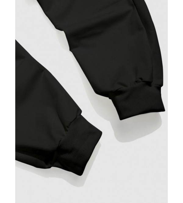 Japanese Rose Flower Print Jogger Sweatpants Japanese Rose Flower Print Jogger Sweatpants